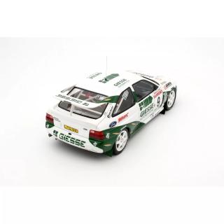 FORD ESCORT RS COSWORTH GR.A WHITE B. THIRY Rally Europe SAN REMO 1994 OttO mobile 1:18 Resinemodell (Türen, Motorhaube... nicht zu öffnen!)